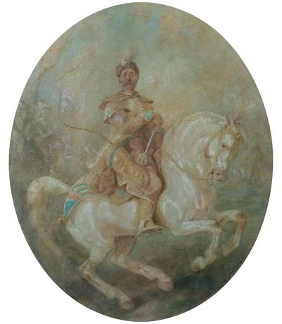HETMAN SOBIESKI NA KONIU