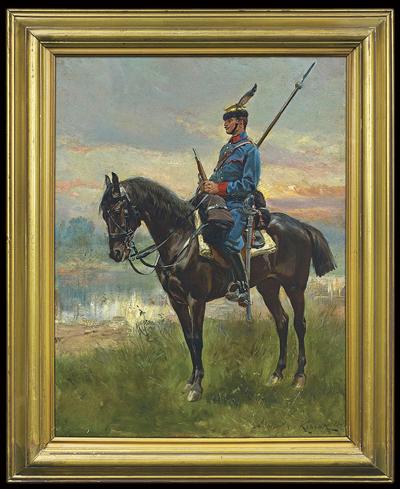 UŁAN 1. GALICYJSKIEGO PUŁKU UŁANÓW, 1891