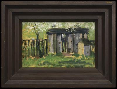 BRAMA I KWITNĄCE JABŁONIE, 1900-1915