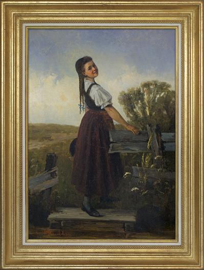 DZIEWCZYNA WIEJSKA, 1873