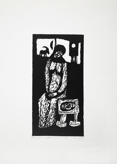 RODZYNKI Z MIGDAłAMI, Z CYKLU JUDAICA, 1964