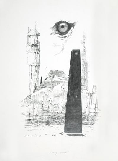CZARNY MONOLIT, 1990
