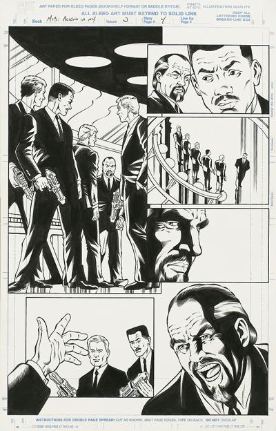MEN IN BLACK. ALIENS IN NEW YORK, 1997