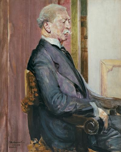 PORTRET MALARZA HEINRICHA VON ANGELI,  1914 - 191