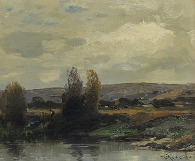 PEJZAŻ. NAD WODĄ