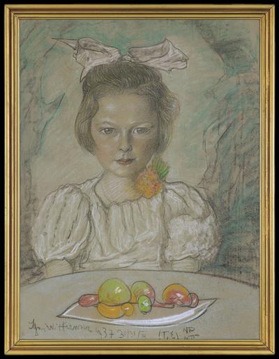 PORTRET DZIEWCZYNKI, 30/31 III 1937