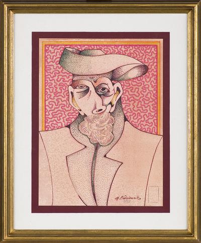 POPIERSIE MężCZYZNY W KAPELUSZU, 1998