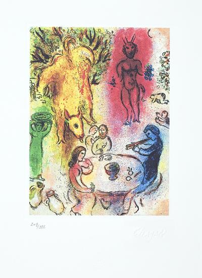 UCZTA PANA, Z CYKLU DAFNIS I CHLOE, 1957-1961