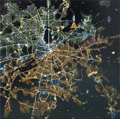 BERLIN - WIDOK Z SATELITY, 2015