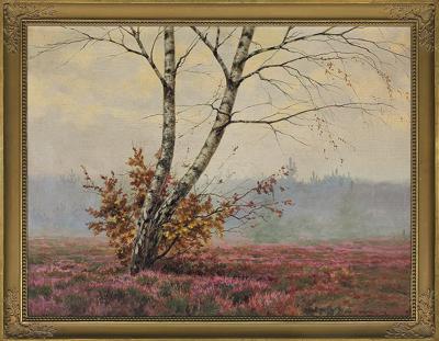 BRZOZA NA WRZOSOWISKU, 1917