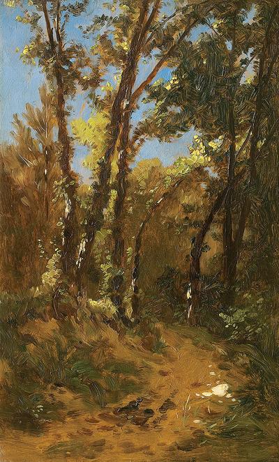 ŚCIEŻKA W LESIE, 1889