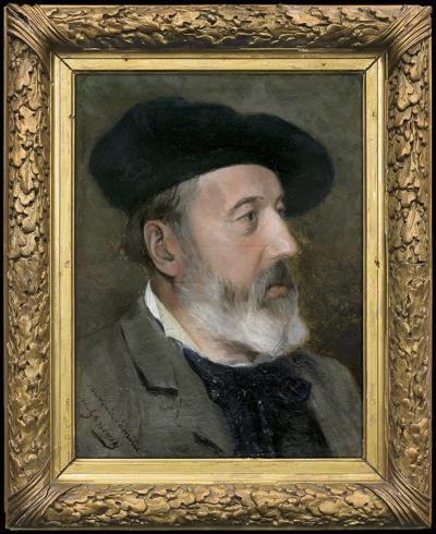 PORTRET MALARZA AMÉDÉE BAUDITA, PRZED 1890