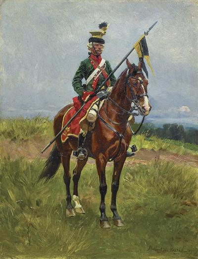 UŁAN SPOD SAVONY, 1891