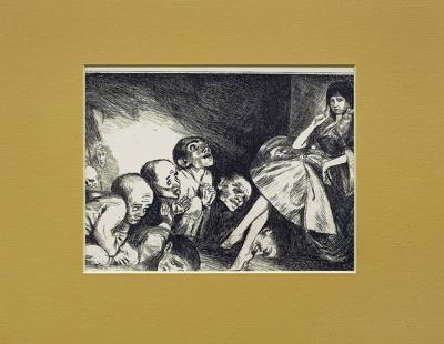 KOPIA PRACY BRUNONA SCHULZA PIELGRZYMI, 1991