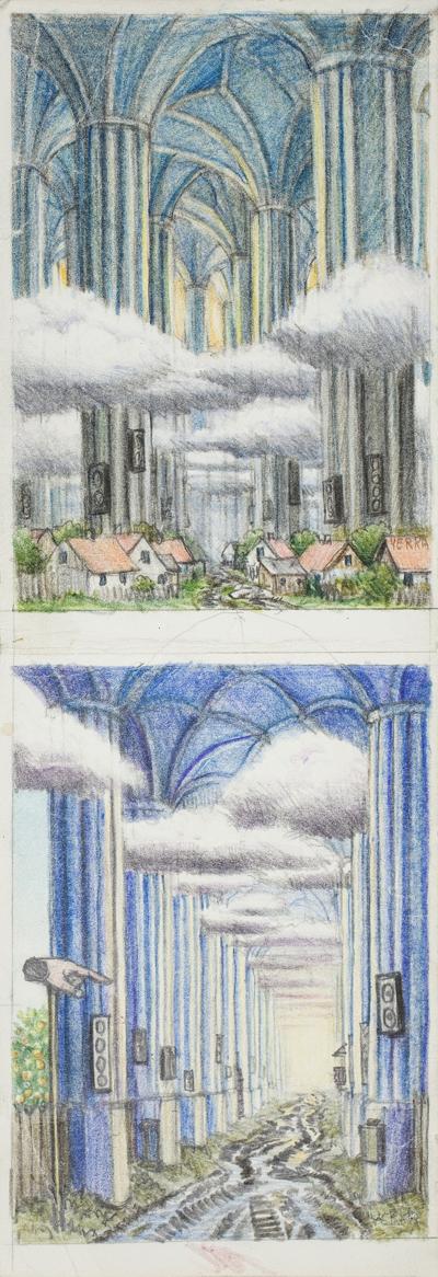 DWA PROJEKTY ILUSTRACJI DLA PLAYBOYA, 1992
