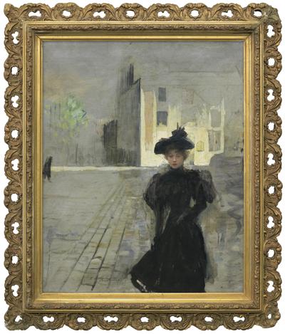 SAMOTNA W MIEśCIE. PARYżANKA, 1887