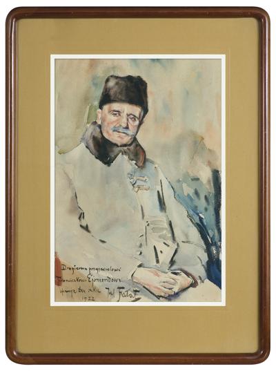 PORTRET MALARZA FRANCISZKA EJSMONDA, 1922