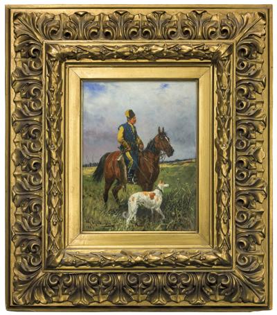 PO POLOWANIU, 1884