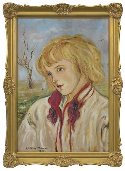 CHŁOPIEC W SUKMANIE, 1923