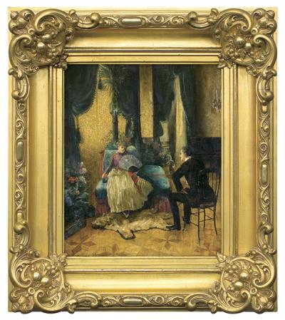 W SALONIE. FLIRT, 1888