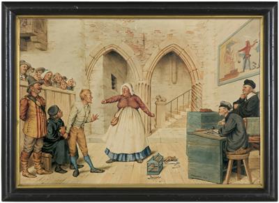 W SĄDZIE. SPRAWA O KOTA, 1895