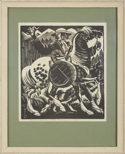 GóRAL Z KONIEM, 1925