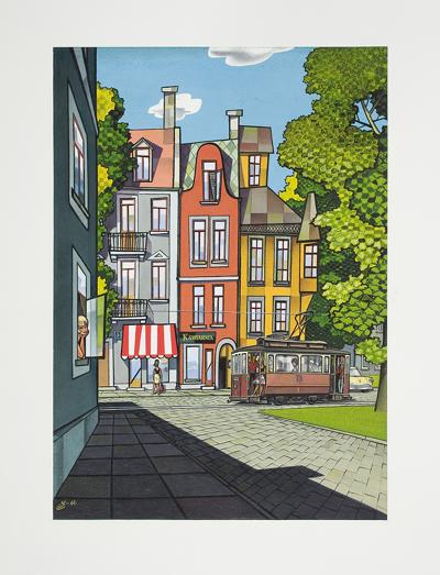 LATO W MIEśCIE. PRZEJAżDżKA TRAMWAJEM, 1961