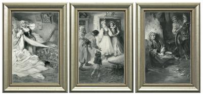 TRZY PROJEKTY ILUSTRACJI DO BAŚNI, OK. 1906