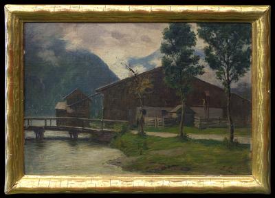 WIEJSKI DOM W GÓRACH, 1912