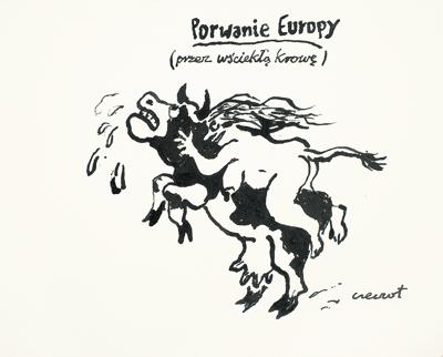 PORWANIE EUROPY PRZEZ WśCIEKłą KROWę