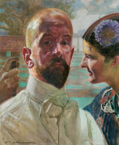 AUTOPORTRET ALEGORYCZNY, 1914