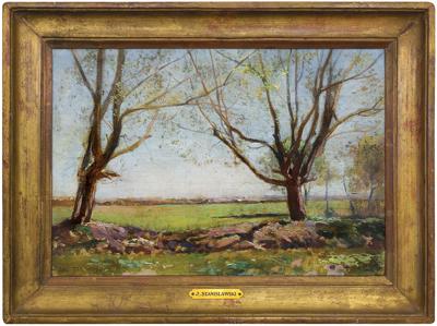 WIOSENNE DRZEWA, OK. 1890