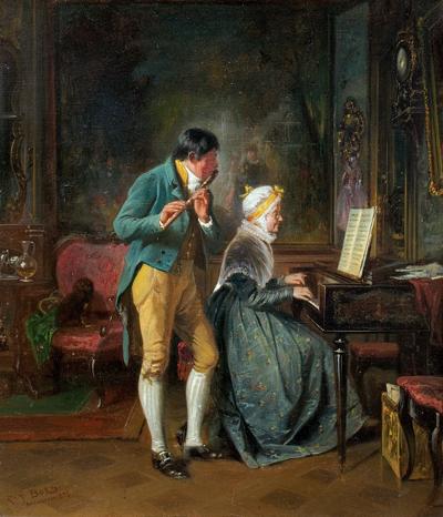 KONCERT DOMOWY. DUET, 1878