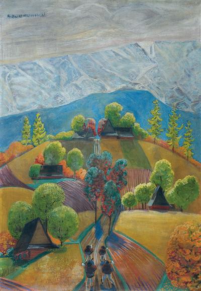 JESIEŃ NA PODHALU, OK. 1927