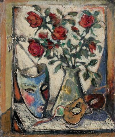 RÓŻE I MASKI, 1956
