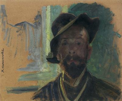AUTOPORTRET, OK. 1918