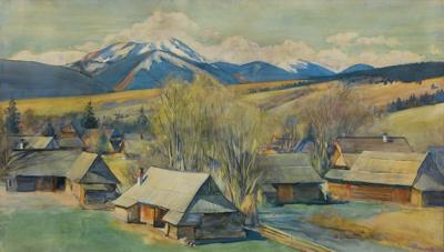 PEJZAŻ PODTATRZAŃSKI, 1916