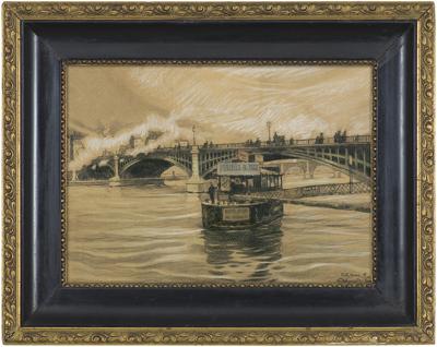 PONT SULLY W PARYŻU, OK. 1910