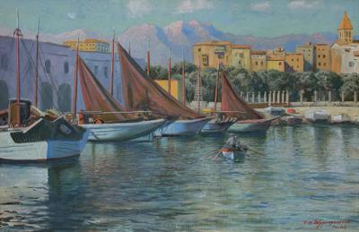 PORT W PALMA DE MALLORCA, PRZED 1939