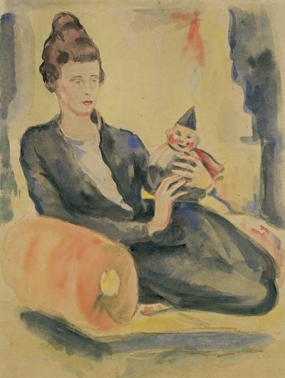 PORTRET JELENY PIETRAKOWSKIEJ, 1917