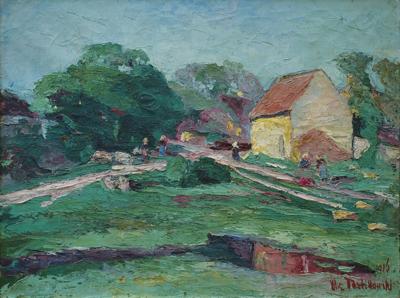 WIOSKA W BRETANII, 1916