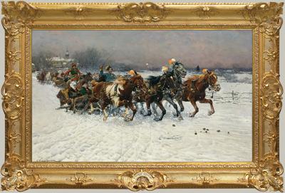 KULIG. LITEWSKA SANNA, PRZED 1883