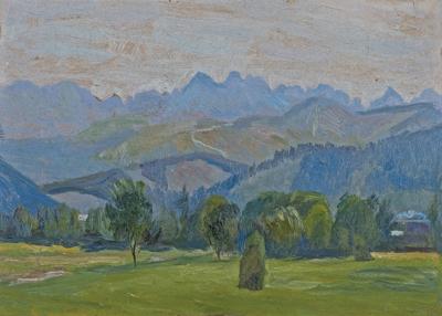 PANORAMA TATR Z ZAKOPANEGO