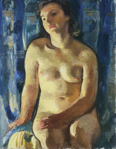 AKT ZŁOTO-BŁĘKITNY, OK. 1935