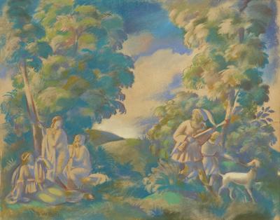 DIANA I AKTEON,1920