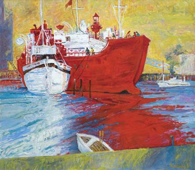 STATEK POŻARNICZY W GOETEBORGU, 1996