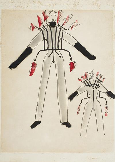PROJEKT KOSTIUMU SENATORA, 1960