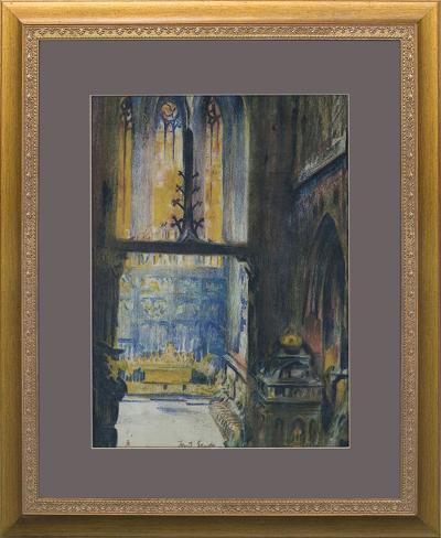 WNĘTRZE KOŚCIOŁA MARIACKIEGO, 1911
