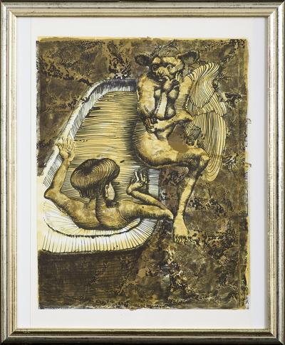 KĄPIĄCA SIĘ I SATYR