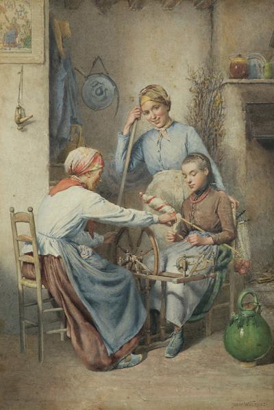 LEKCJA PRZĘDZENIA WEŁNY